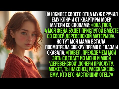 Видео: Муж назвал нас с мамой прислугой, но не знал, какую тайну о его рождении она раскроет его отцу …