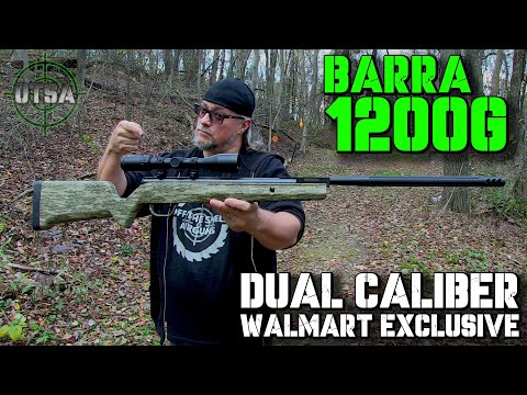 Видео: Пневматическая винтовка Barra 1200G Dual Caliber — ЭКСКЛЮЗИВНО в Walmart