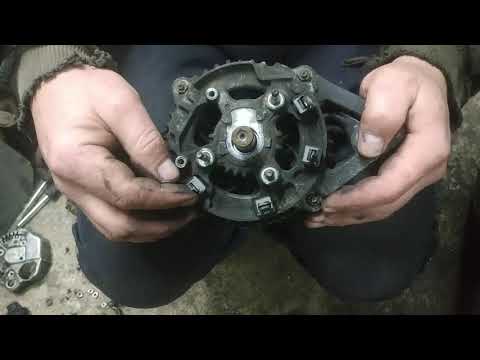 Видео: Додж-Крайслер - нет зарядки (ремонт генератора).