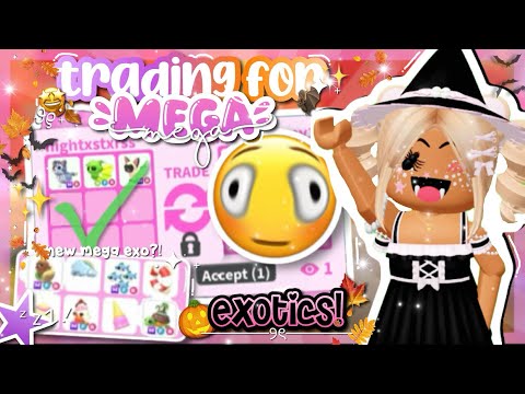 Видео: ОБМЕНИВАЮСЬ на МЕГАэкзотику в Adopt Me!🎃🍂|| Nightxstxrs