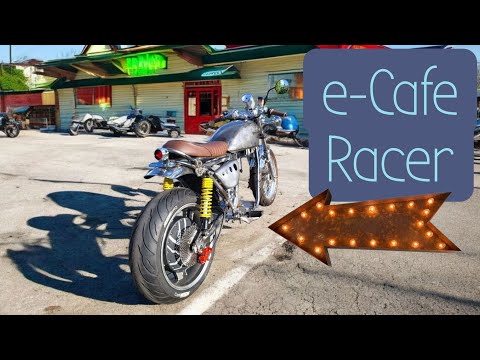 Видео: Бюджетный электрический Cafe Racer 12 кВт QS273