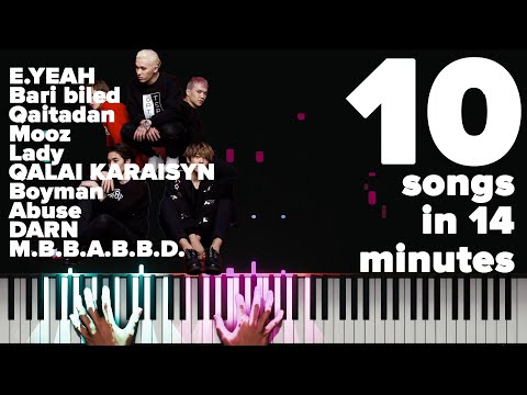 Видео: NINETY ONE 10 ПЕСЕН НА ПИАНИНО