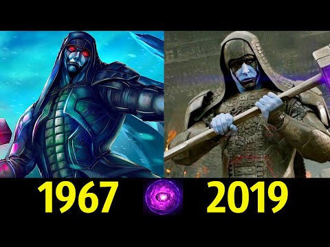 Видео: 👾 Ронан Обвинитель - Эволюция (1967 - 2019)! Все Появления 👊!