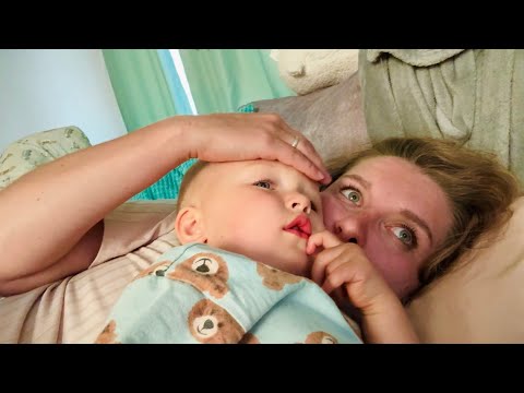 Видео: я за рулем 🚗поднялась температура 🚨довольный ребенок ☺️недельный VLOG