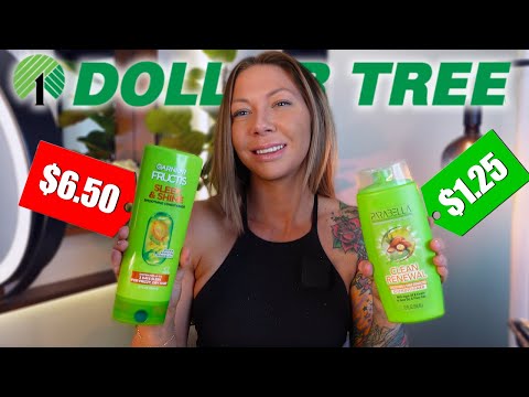 Видео: тестируем еще больше аналогов средств по уходу за волосами DOLLAR TREE!