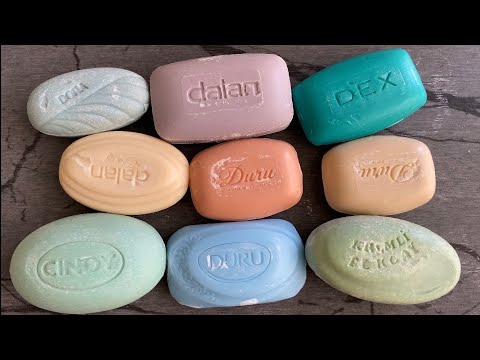 Видео: Asmr Soap | Cutting dry soap | Резка сухого мыла | Asmr soap cutting video