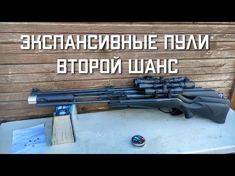 Видео: Экспансивные пули для пневматики 4,5 ВТОРОЙ ШАНС #мр512  #пулькидляпневматики