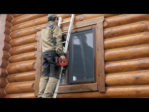 Видео: Наличники для деревянного дома.