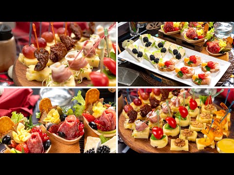 Видео: Рецепты праздничных закусок. Быстрая колбасная доска с сыром и мясным ассорти