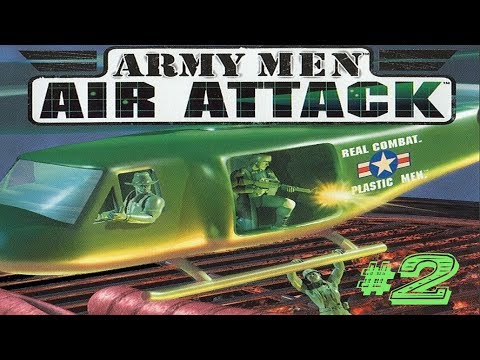 Видео: Army Men: Air Attack - Часть 2. Защита поезда.