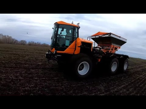 Видео: Туман 3. Посевная 2021. Самоходный разбрасыватель.Самоходный опрыскиватель. Будни тракториста Обзор