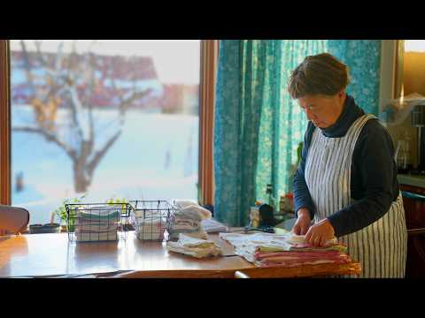 Видео: -14°C Жизнь в японской деревне: кулинария, работа по дому и кухонные эксперименты моей мамы