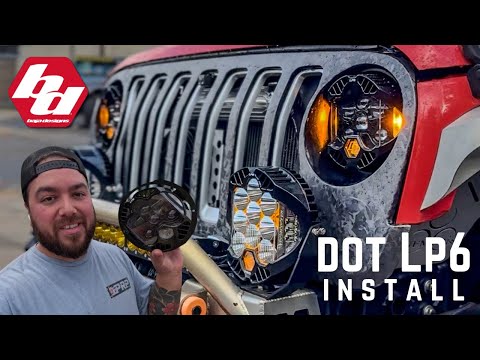 Видео: Установка НОВЫХ фар Baja Designs DOT LP6 на мой Jeep JK Wrangler