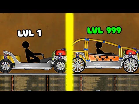 Видео: ЭВОЛЮЦИЯ РАЗВАЛЮХИ ЧТОБЫ СОБРАТЬ САМУЮ МОЩНУЮ ТАЧКУ В ИГРЕ STICKMAN ANNIHILATION!