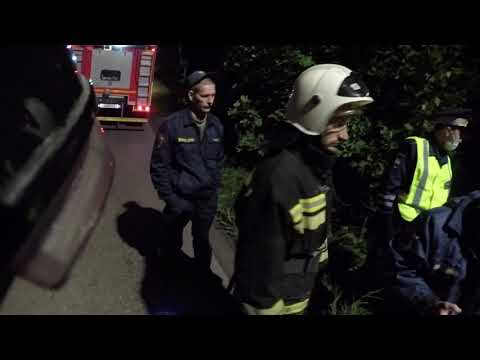 Видео: # Эпизод 53 (31.08.21) ДТП в ночи,водитель "растворился" в сумерках..