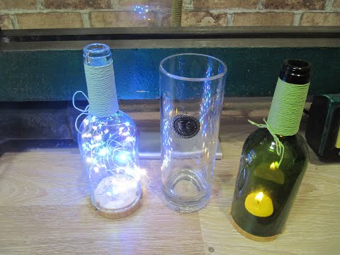Видео: Как разрезать стеклянную бутылку на токарном станке/ How to cut a glass bottle on a lathe