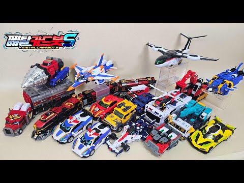 Видео: Огромная коллекция Metal Cardbot S, все 19 машин, которые трансформируются и комбинируются