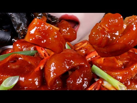 Видео: ASMR острый говядины ноги