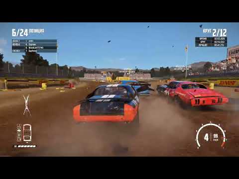 Видео: прохождение игры Wreckfest часть 21