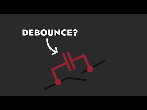 Видео: Устранение дребезга кнопок с помощью конденсатора?