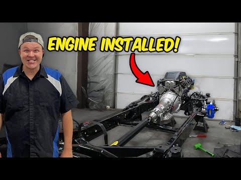Видео: Установка двигателя BluePrint мощностью 800 л.с.... Эта штука просто разнесет вас в пух и прах!