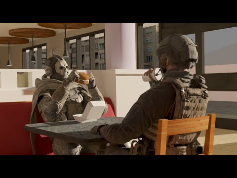 Видео: призрак получает чизбургер
