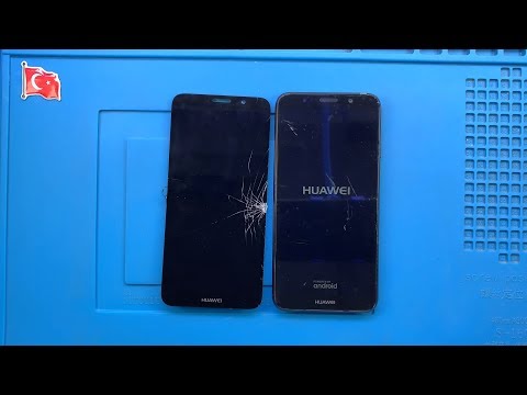 Видео: замена экрана Huawei Y5 2018
