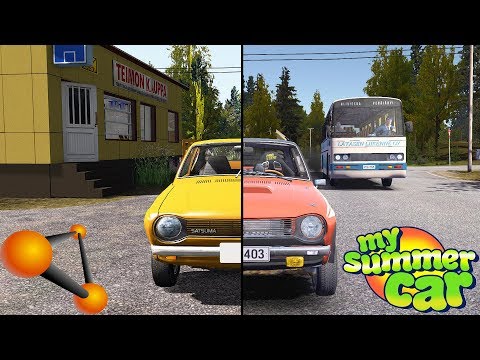 Видео: My Summer Car На ДВИЖКЕ BeamNg Drive