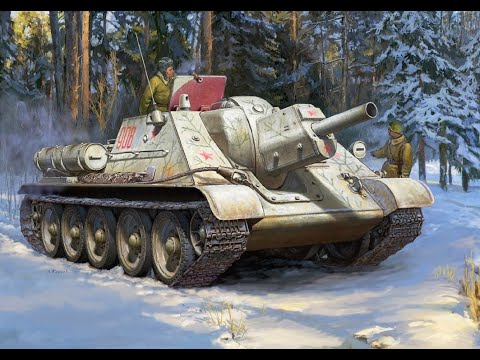 Видео: Сборка новинки от компании "Звезда" СУ-122 часть 1