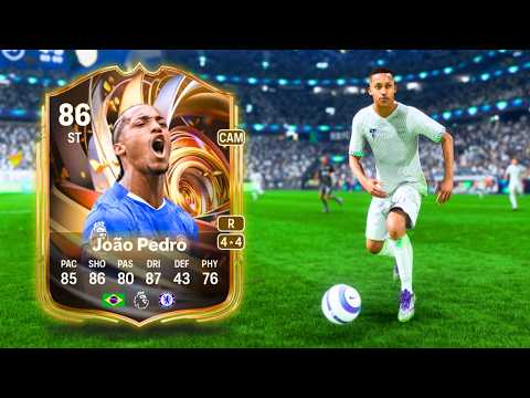 Видео: СТОИТ ЛИ ТОГО?! 🤔 86 оценок, перезагрузка, обзор игрока Жоао Педро SBC | FC 26 Ultimate Team