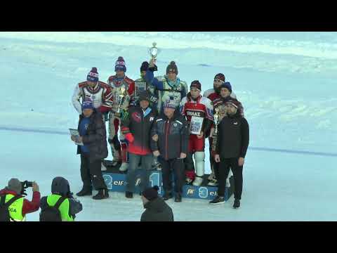 Видео: Мотогонки на льду К Ч Р Супер лига Уфа 18 02 2023 г часть 3