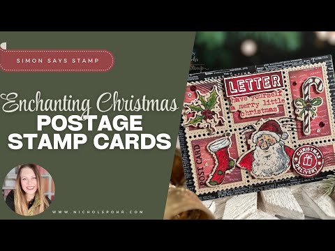 Видео: Очаровательные рождественские открытки с почтовыми марками, которые можно отправить в этот праздник!