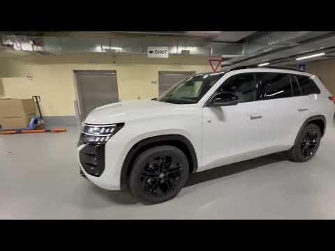 Видео: Белый Volkswagen TERAMONT Pro. Лиса рулит