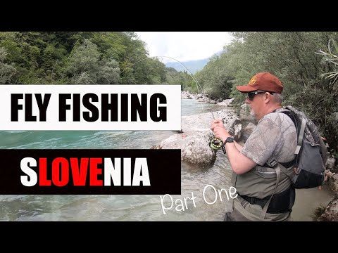 Видео: Нахлыстовая рыбалка в Словении, часть первая, 4K