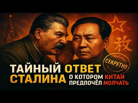 Видео: Сталин и Мао: тайна, которую скрывали полвека