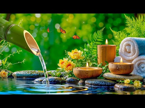 Видео: Bamboo Water Flow 🌿 Спокойная фортепианная музыка для концентрации и расслабления