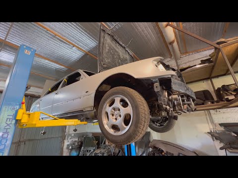 Видео: MERCEDES W124 проект ВОЛК на 5,5 COMPRESSOR. Так еще НЕ ДЕЛАЛ НИКТО !