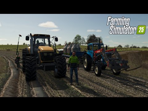 Видео: Farming Simulator 25/ Журавлёво №16/ Продолжаем сев