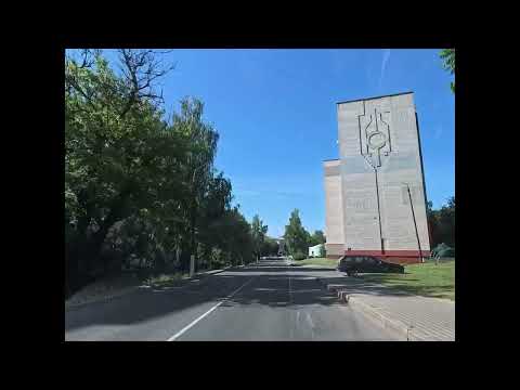Видео: Орша через лобовое стекло по Пограничной до ДК Орша