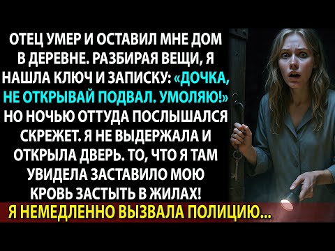 Видео: Отец оставил в наследство дом и ключ с запретом. Ночью я нарушила его волю и узнала страшную правду