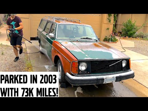 Видео: Мне НАКОНЕЦ-ТО удалось спасти этот заброшенный универсал Volvo 240 1975 года выпуска.