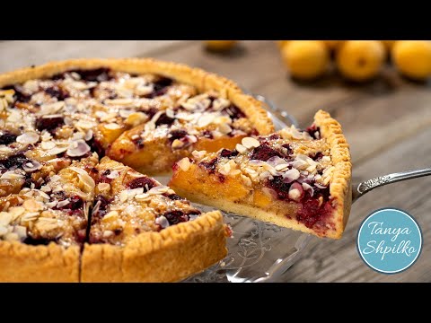 Видео: Французский Абрикосовый Пирог с Миндальным Кремом (Франжипан) | French Apricot Frangipane Tart