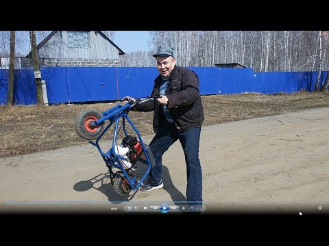 Видео: ИГРУШЕЧНЫЙ мопед, а едет как настоящий!!!