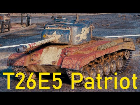 Видео: Т26Е5 Patriot обзор на прем за 8000 бон