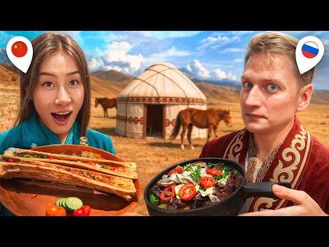Видео: Казахи открыли ресторан в Шанхае - пробуем!