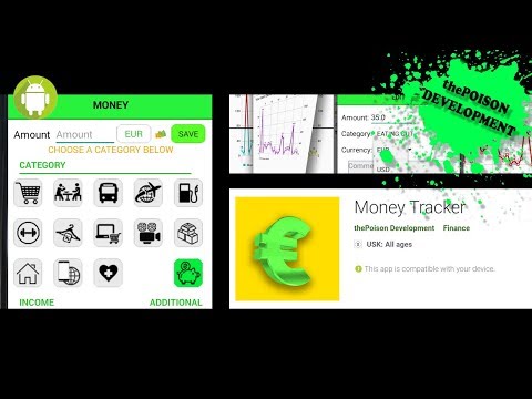 Видео: Обзор: MoneyTracker. Учёт финансов. Приложение под андроид