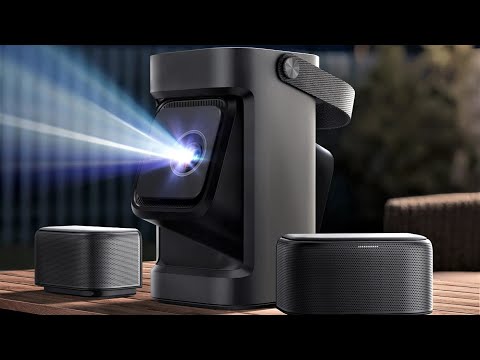 Видео: Anker представляет проектор Soundcore Nebula P1 со съёмными динамиками и 180-дюймовым экраном