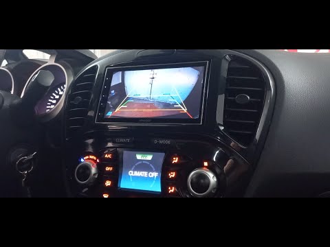 Видео: Установка камеры заднего вида Nissan Juke