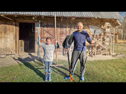 Видео: Скоро улетим в Дубай на долго и надо оставить порядок на хуторе . Свиньи ушли в лес и не вернулись .