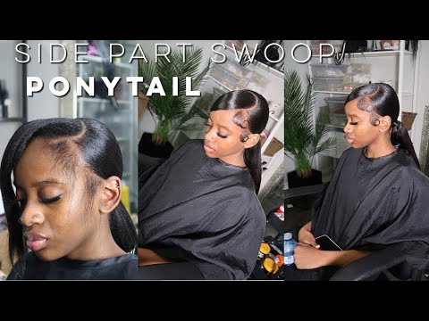 Видео: ГЛАДКИЙ КУРС ПО СОЗДАНИЮ УДЛИНЕННОГО ХВОСТА С БОКОВЫМ ПРОБОРОМ! | НАТУРАЛЬНЫЕ ВОЛОСЫ | iamroxyben...